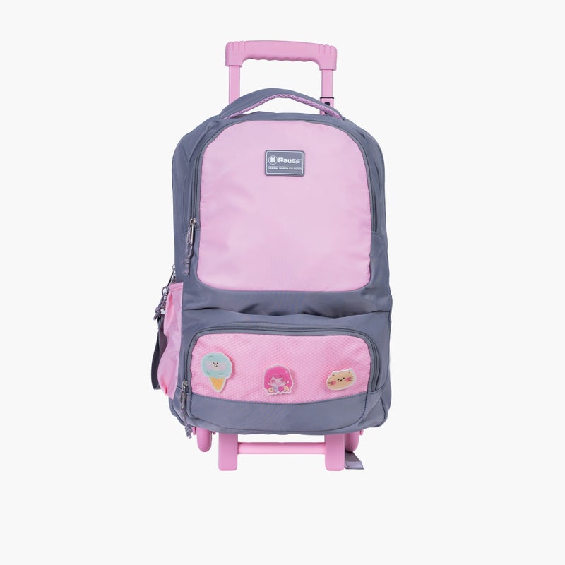 PAUSE Colourblock Trolley Bag for Kids - Image 1